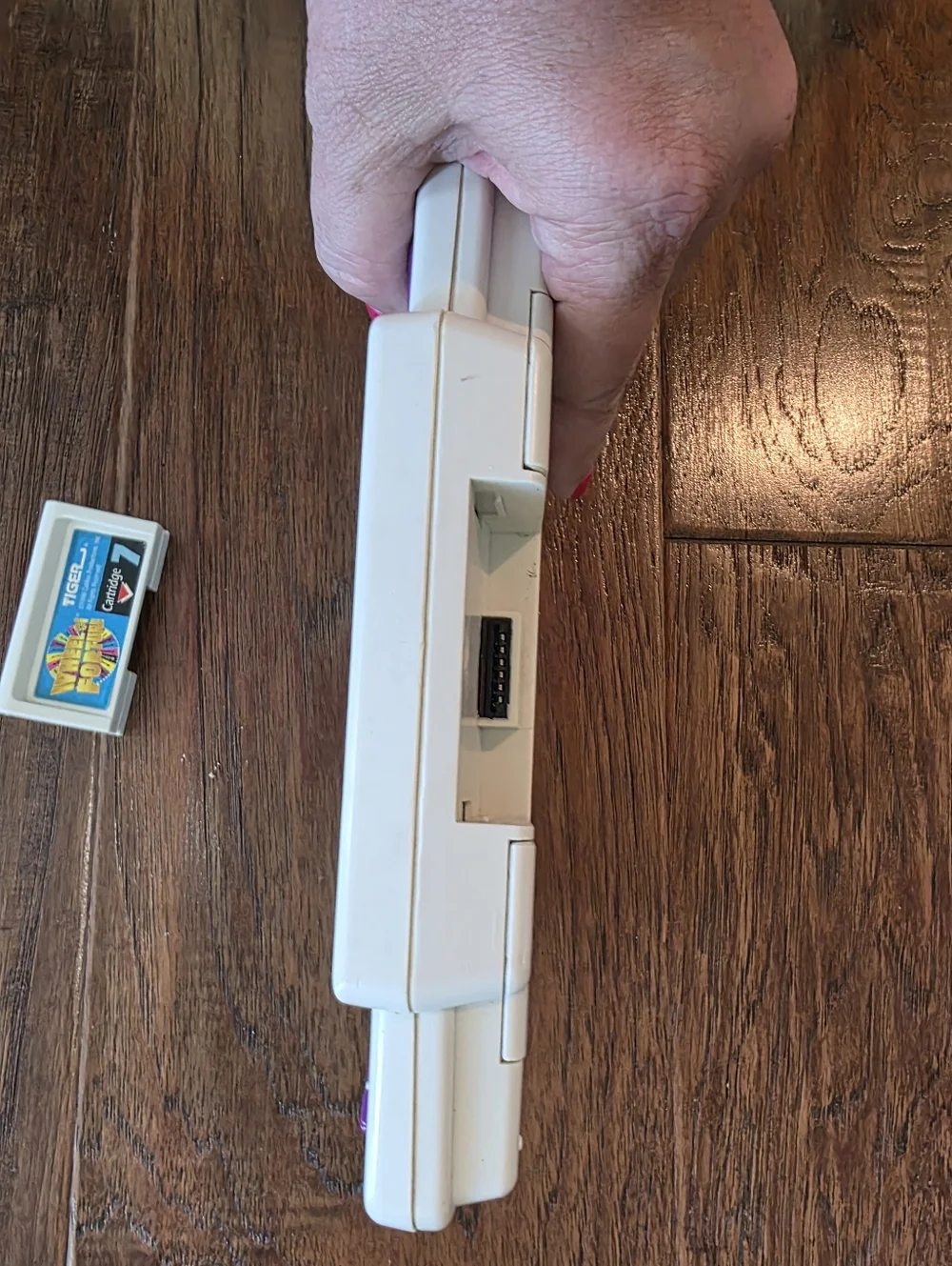 Vintage 1995 Tiger Electronics Wheel of Fortune Handheld Game with Cartridge 7